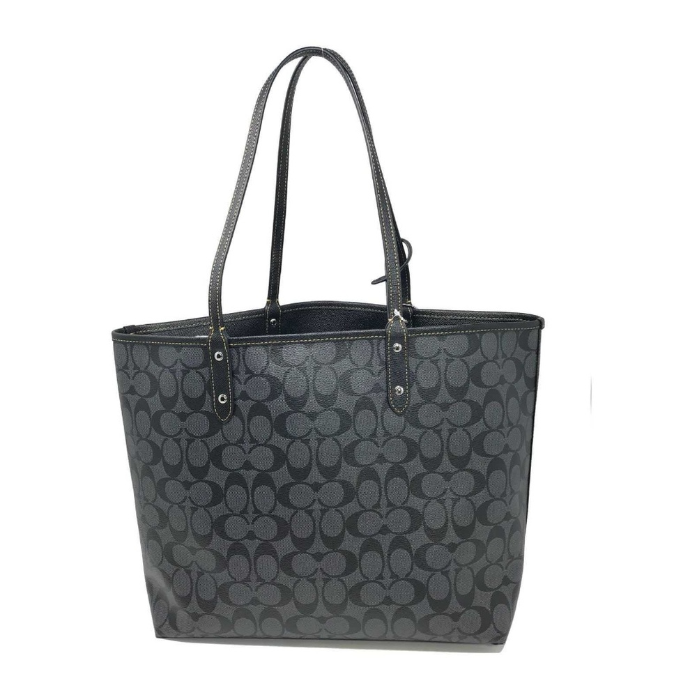 Coach F22552 Signature Reversible PVC City Tote - Picture 6 of 8
